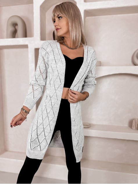 KARDIGAN VIMIR JASNOSZARY