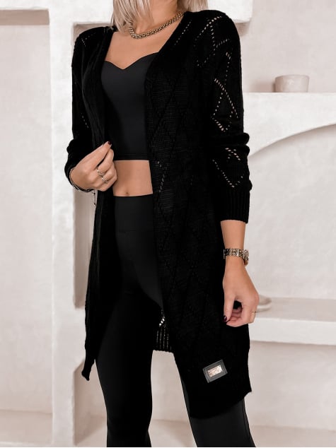 KARDIGAN VIMIR CZARNY