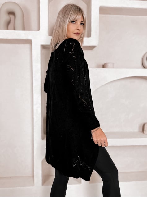 KARDIGAN VIMIR CZARNY