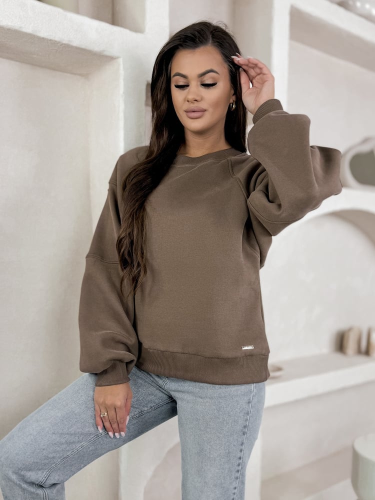 BLUZA SERBI BRĄZOWA