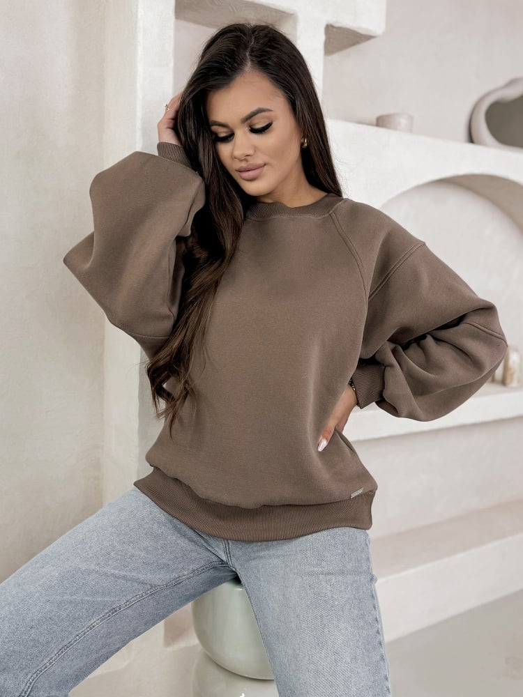 BLUZA SERBI BRĄZOWA