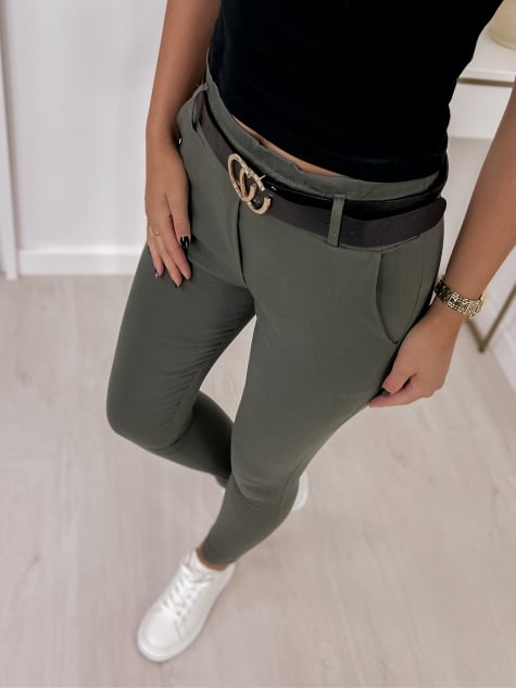 SPODNIE ANDALUSIA KHAKI