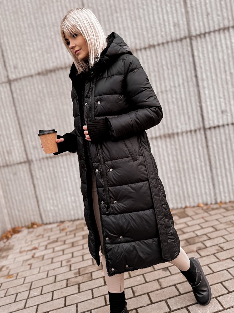 KURTKA DWUSTRONNA VAROLIA CZARNA