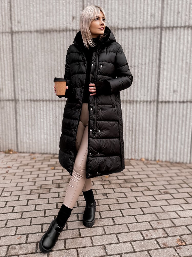 KURTKA DWUSTRONNA VAROLIA CZARNA