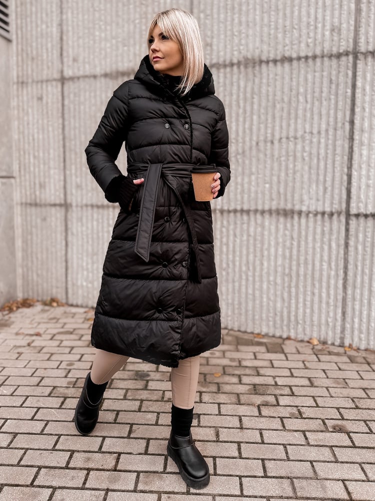 KURTKA DWUSTRONNA VAROLIA CZARNA