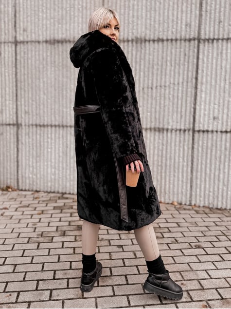 KURTKA DWUSTRONNA VAROLIA CZARNA