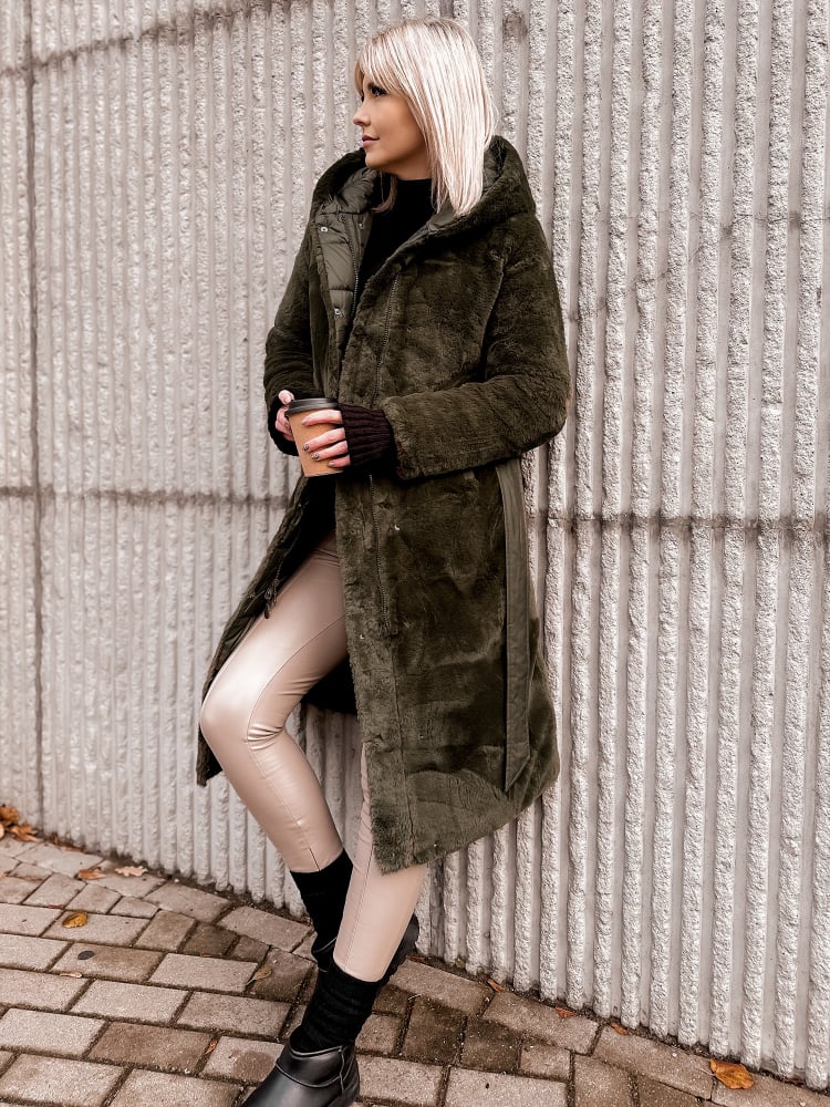 KURTKA DWUSTRONNA VAROLIA KHAKI