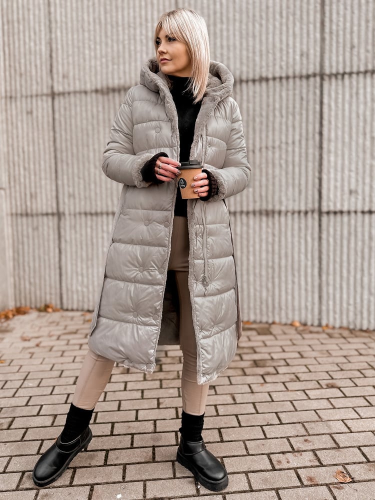 KURTKA DWUSTRONNA VAROLIA BEŻOWA