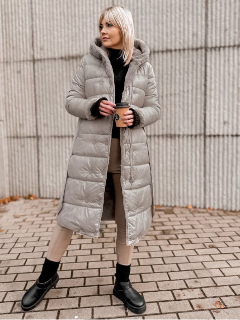 KURTKA DWUSTRONNA VAROLIA BEŻOWA