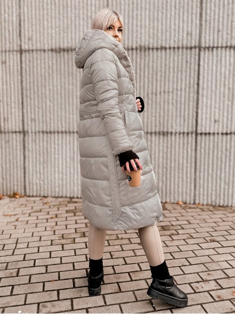 KURTKA DWUSTRONNA VAROLIA BEŻOWA