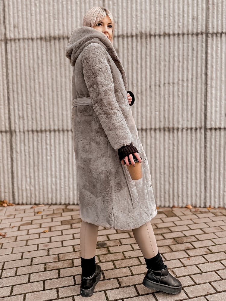 KURTKA DWUSTRONNA VAROLIA BEŻOWA