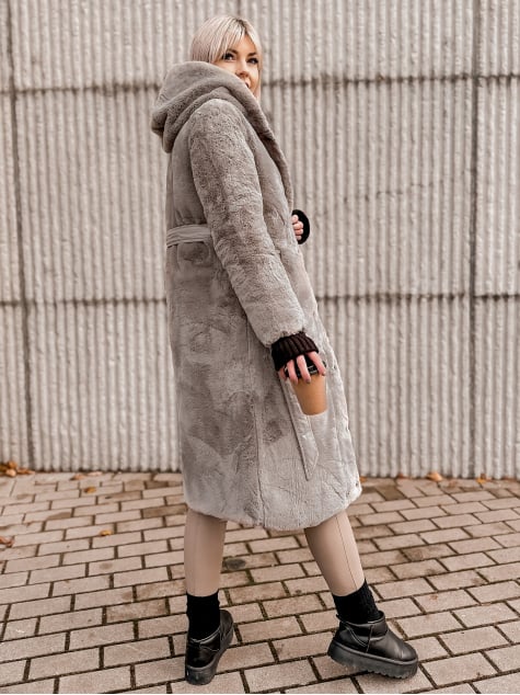 KURTKA DWUSTRONNA VAROLIA BEŻOWA