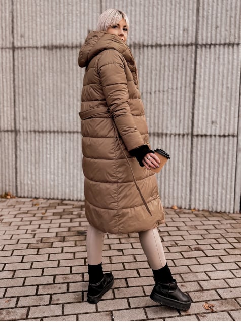 KURTKA DWUSTRONNA VAROLIA KARMELOWA