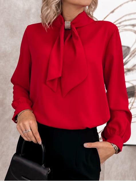 BLUZKA MARIES CZERWONA