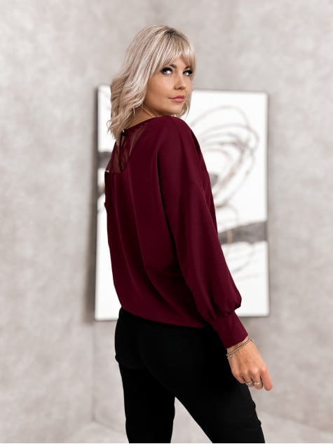 BLUZKA MILLA BORDOWA