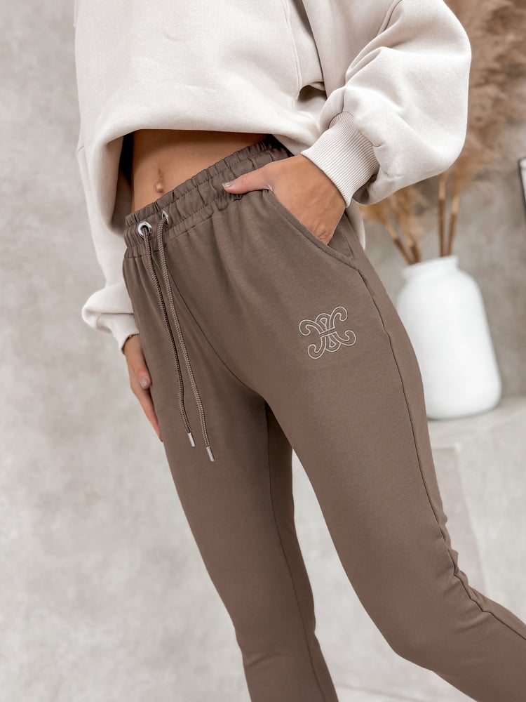 SPODNIE JOREN BRĄZOWE