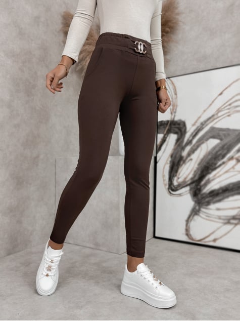 SPODNIE VESTA BRĄZOWE