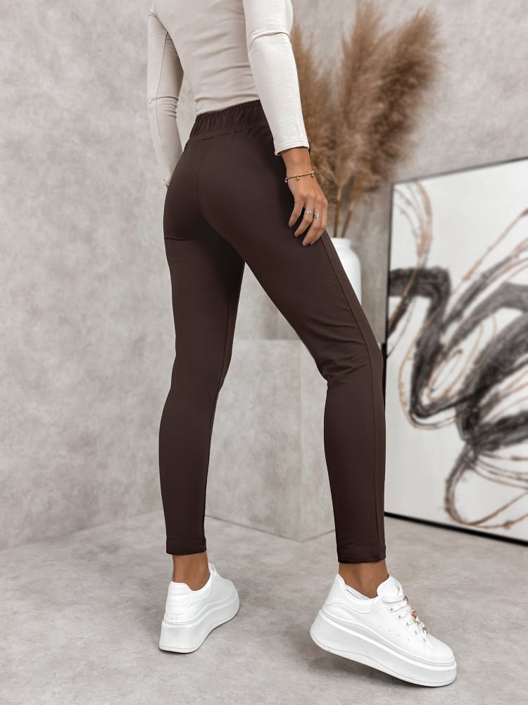 SPODNIE VESTA BRĄZOWE