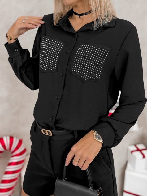 KOSZULA ROKAM CZARNA