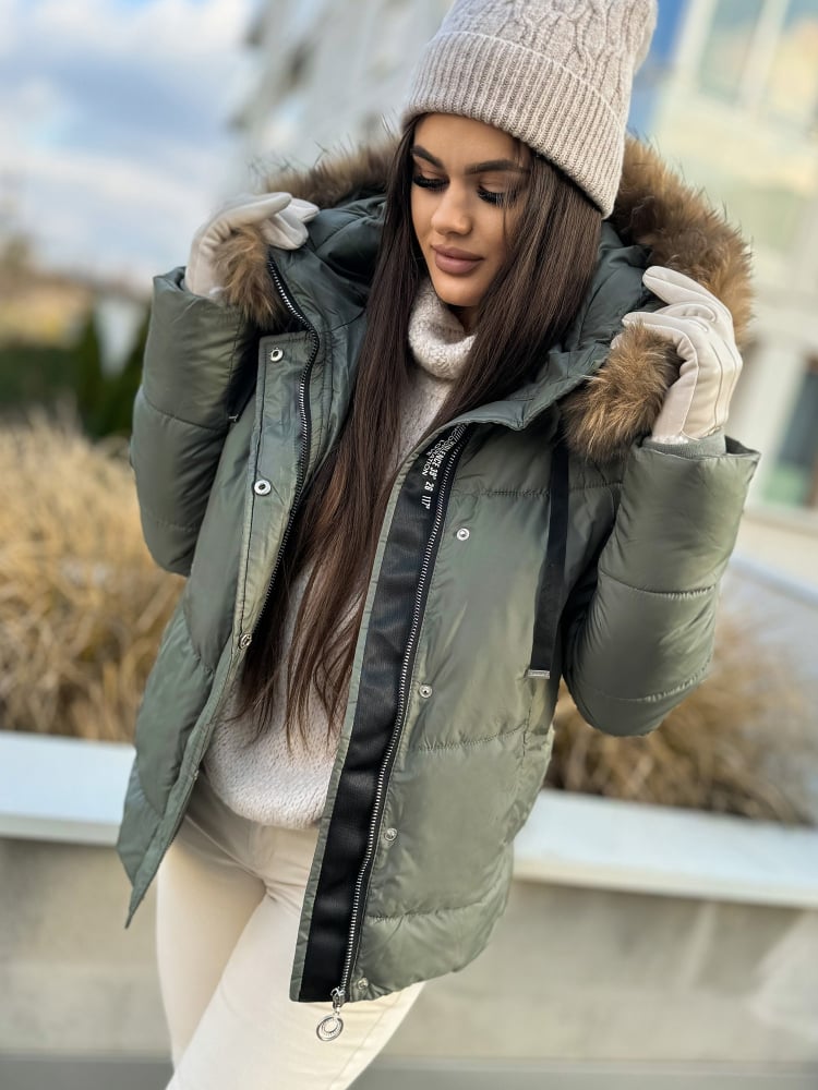 KURTKA AURELLY JASNY KHAKI KURTKA AURELLY JASNY KHAKI