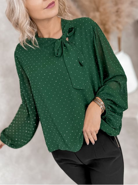 BLUZKA AVENNIS ZIELONA