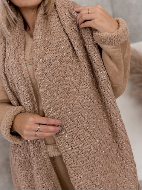 SZAL MOIRRA KARMELOWY