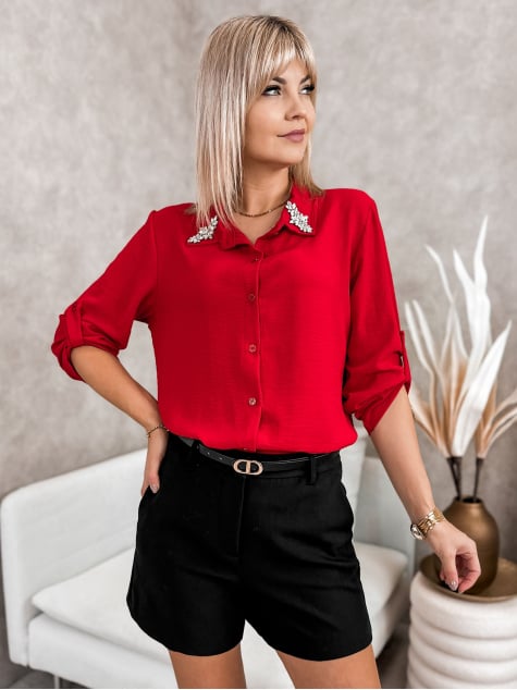 KOSZULA NEVITA CZERWONA