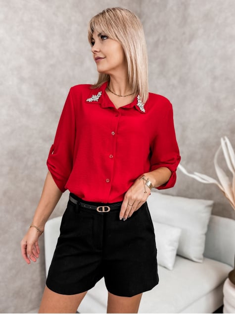 KOSZULA NEVITA CZERWONA