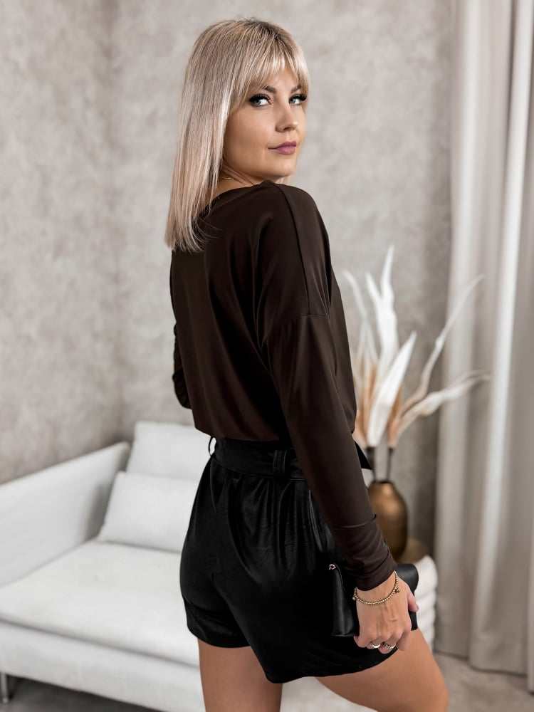 BLUZKA ROMNEY BRĄZOWA