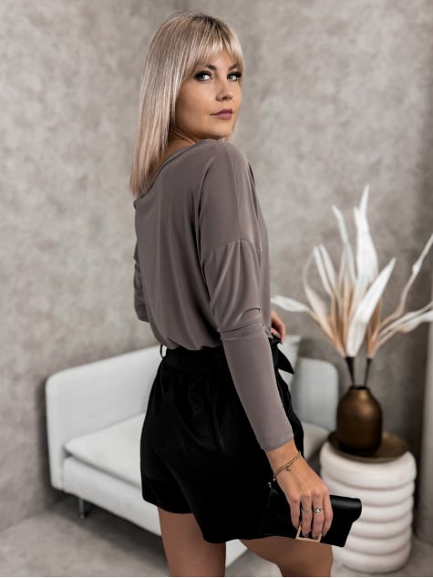 BLUZKA ROMNEY CIEMNOBEŻOWA