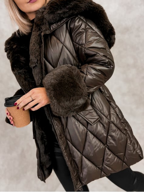 KURTKA SOELA BRĄZOWA