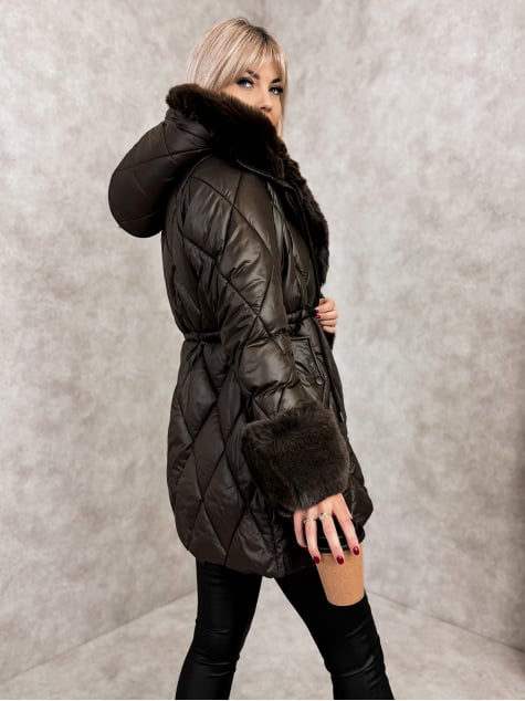 KURTKA SOELA BRĄZOWA