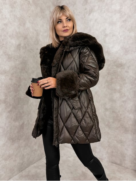 KURTKA SOELA BRĄZOWA