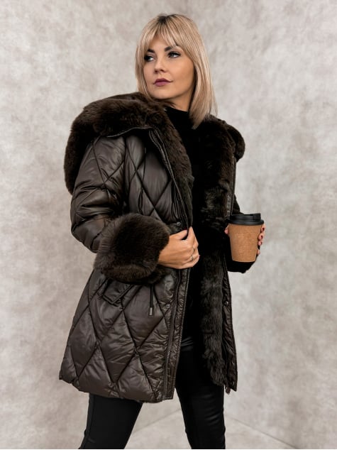 KURTKA SOELA BRĄZOWA