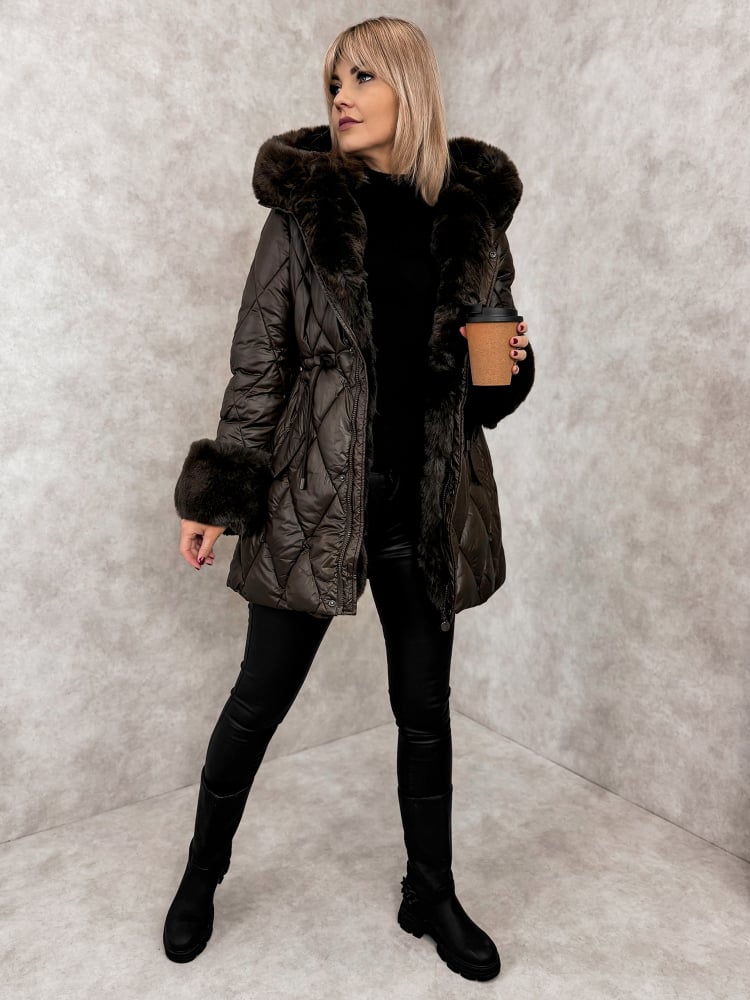 KURTKA SOELA BRĄZOWA