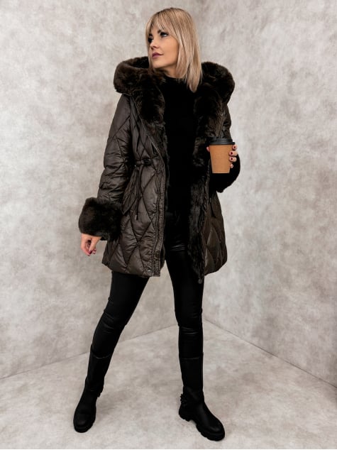 KURTKA SOELA BRĄZOWA