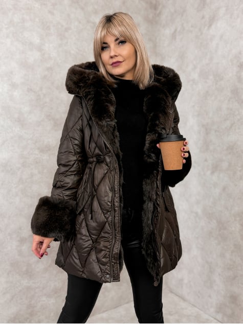 KURTKA SOELA BRĄZOWA