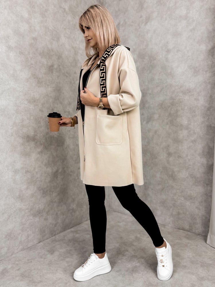 PŁASZCZ CLAUDETTE BEŻOWY