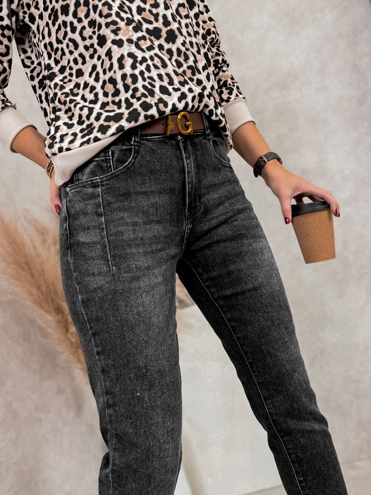 SPODNIE LIAKA CZARNE