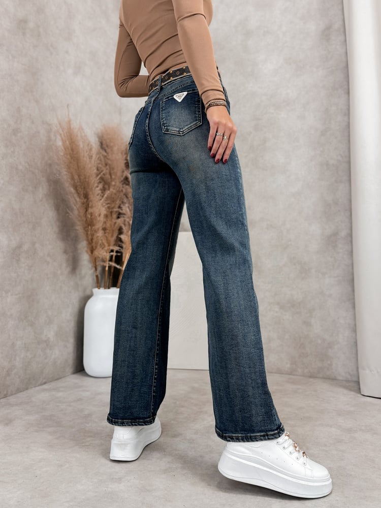 SPODNIE EVENA JEANSOWE