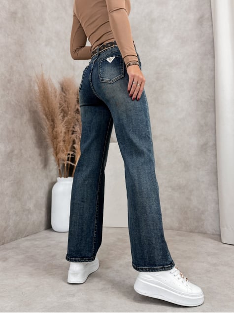 SPODNIE EVENA JEANSOWE