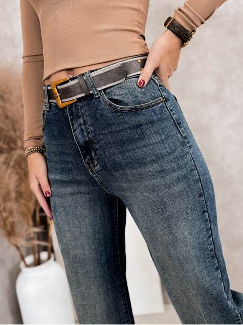 SPODNIE EVENA JEANSOWE