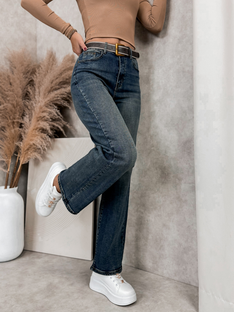 SPODNIE EVENA JEANSOWE