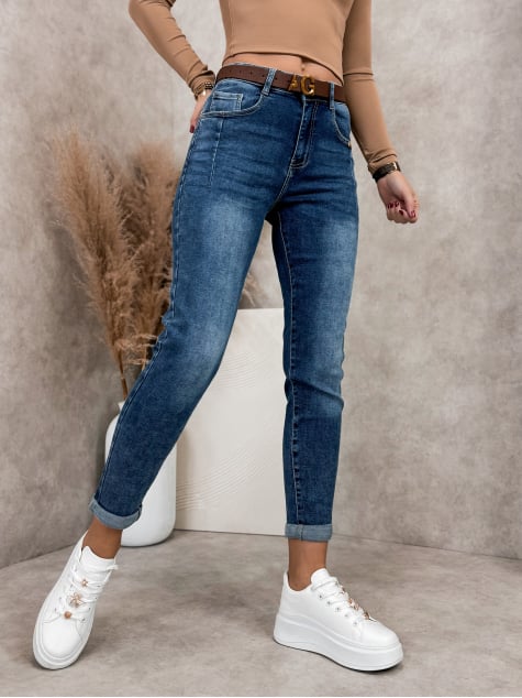 SPODNIE LARSA JEANSOWE