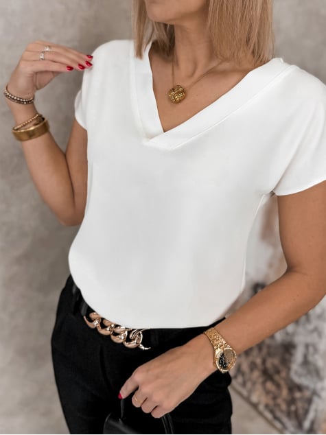 BLUZKA ITALIANA ECRU