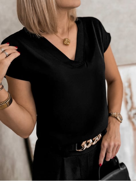 BLUZKA ITALIANA CZARNA