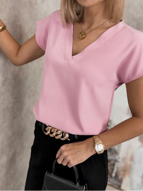 BLUZKA ITALIANA RÓŻOWA