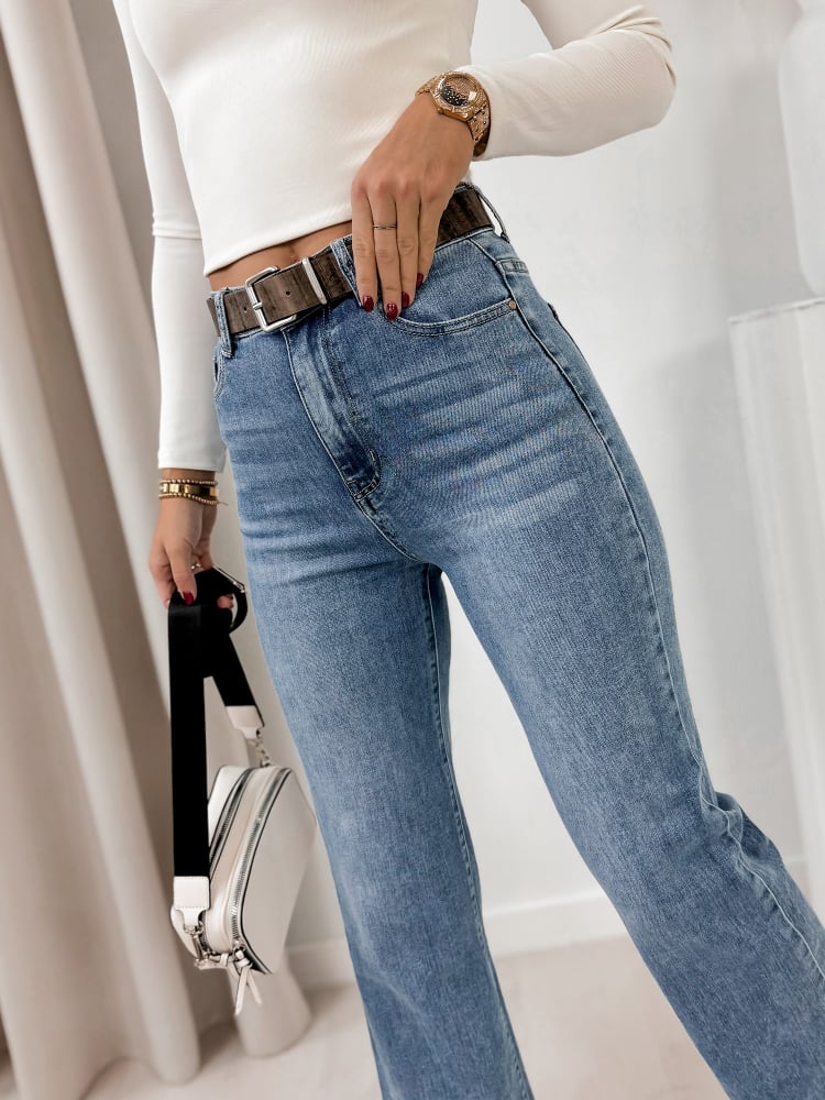 SPODNIE AGAIS JEANSOWE