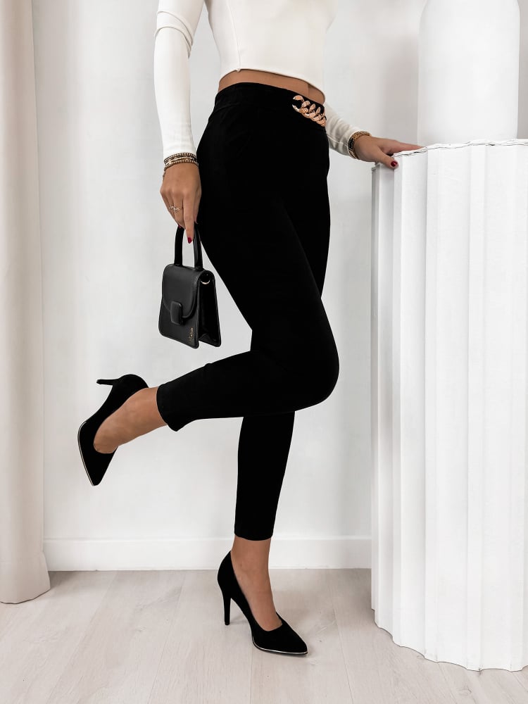 SPODNIE BRELDA CZARNE