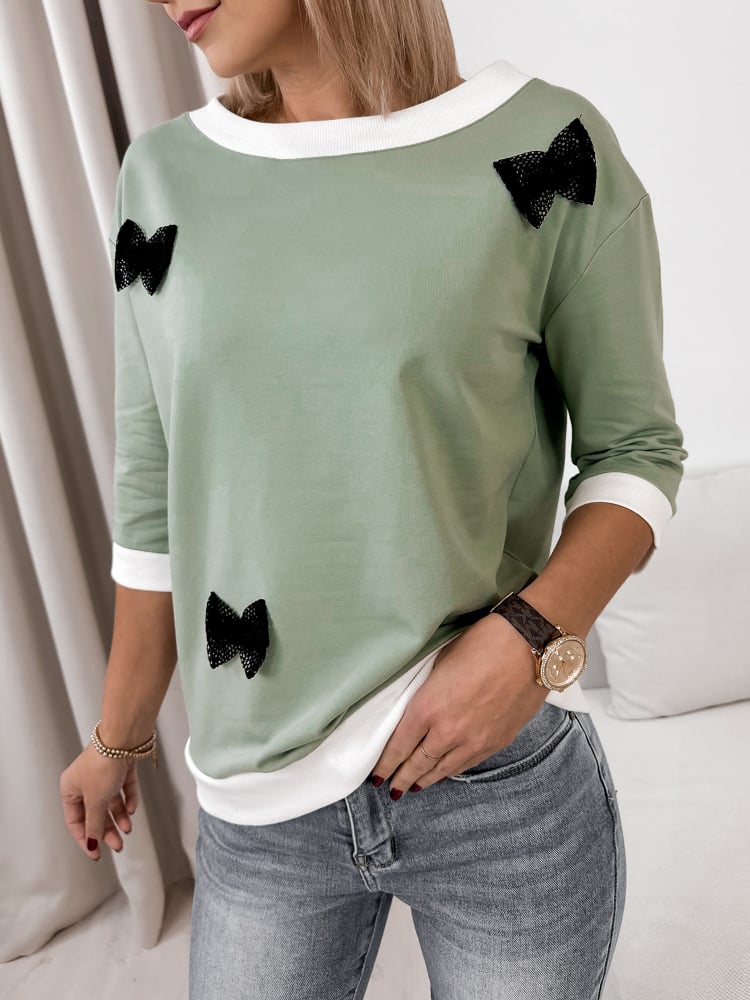 BLUZKA NOTIM PISTACJOWA